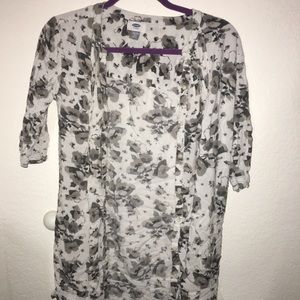 OLD NAVY NEUTRAL COLORED BUTTON UP DRESS 🖤